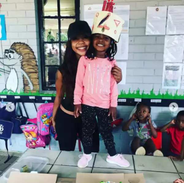 See How Kelly Khumalo Celebrates Her Daughter’s 4th Birthday (Photos)
